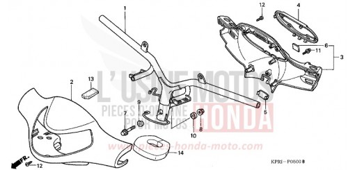 HANDLE PIPE/HANDLE COVER SH1503 de 2003